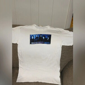 VTG 2000 Winterland Brand Backstreet Boys BSB tour concert t-shirt YXL